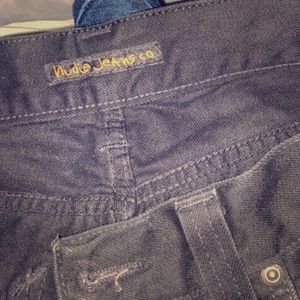 Men’s black designer jean